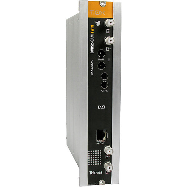 Televes TWIN-Umsetzter T-0X DVB-S2 in QAM UQQA-S2-T